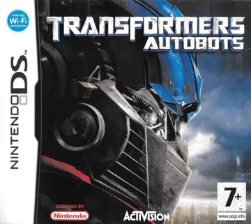 Transformers - Autobots (Europe) (Rev 1) box cover front